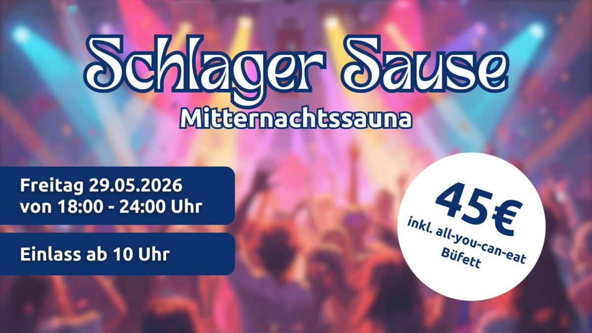 Schlager Sause groß